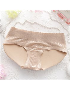 Трусы Пуш ап ажурные 11003 Бежевые 42