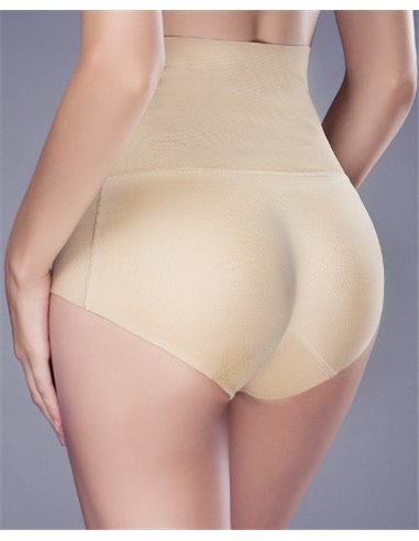 Трусы для коррекции ягодиц и талии 11005 Бежевые 42