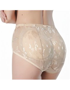 Трусы для увеличения ягодиц с поролоновыми накладками 11015 Бежевые 44 2