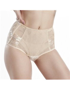 Трусы для увеличения ягодиц с поролоновыми накладками 11015 Бежевые 44