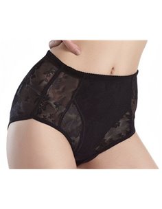 Трусы пуш ап для ягодиц больших размеров 11016 Черные 44