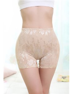 Трусы-шорты пуш ап  для бедер и ягодиц 13003 Бежевые 42 2