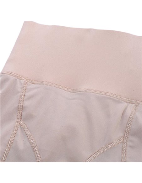 Корректирующие шорты для увеличения бедер и ягодиц с высоким поясом 13011 Бежевые 44