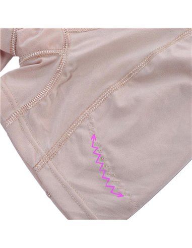 Корректирующие шорты для увеличения бедер и ягодиц с высоким поясом 13011 Бежевые 44