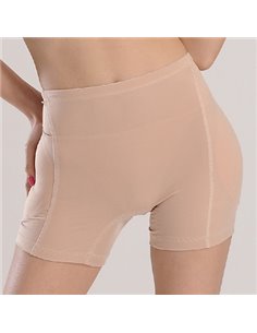 Шорты с вставными накладками для коррекции бедер и ягодиц 13013 Бежевые 42 2