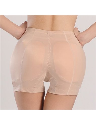 Шорты с вставными накладками для коррекции бедер и ягодиц 13013 Бежевые 42