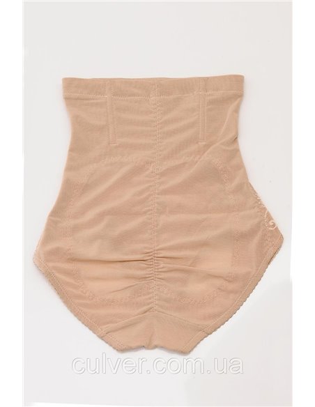 Трусы высокие с сильной коррекцией 14002 Бежевые 42
