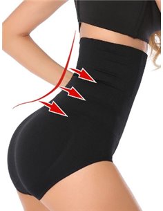 Трусы корректирующие высокие сильная утяжка 14008 Черные 44 2