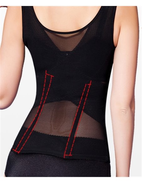 Майка-корсет корректирующая 14012 Черный 44