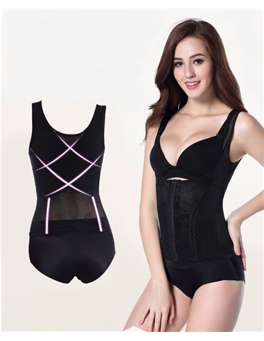 Майка-корсет корректирующая 14012 Черный 44