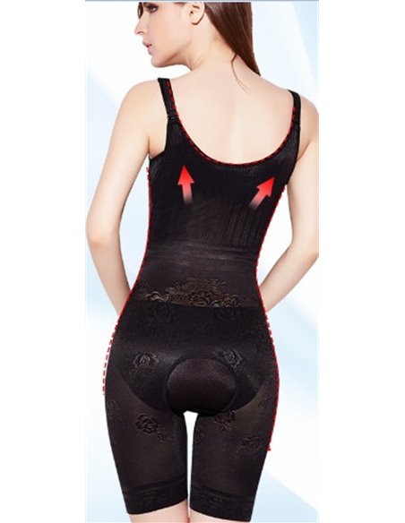 Бесшовная грация больших размеров 14014 Черный 46