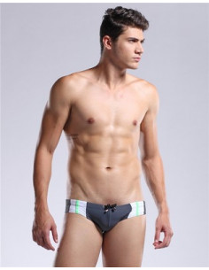 Мужские плавки Desmiit Sun Grey/White лот 113 2