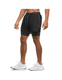 Спортивные шорты с тайтсами ASRV 3434 2