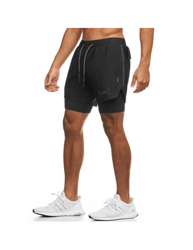 Спортивные шорты с тайтсами ASRV 3434