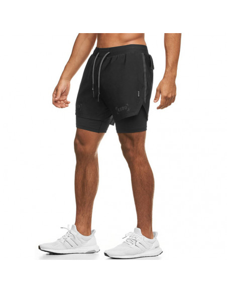 Спортивные шорты с тайтсами ASRV 3434