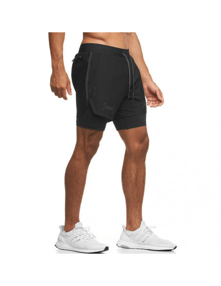 Спортивные шорты с тайтсами ASRV 3434