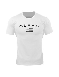 Біла футболка Alpha White 4141
