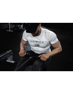 Белая футболка Alpha White 4141 2