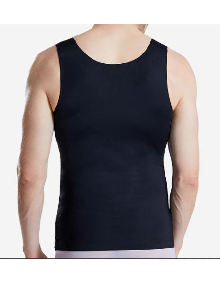 Утягивающая футболка бесшовная Black 7024