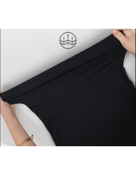 Утягивающая майка бесшовная Black 7024