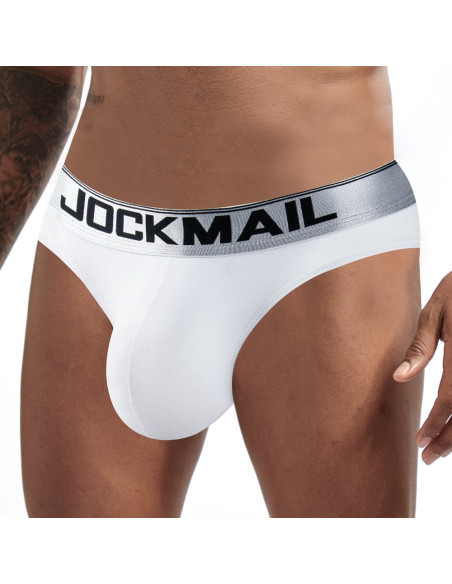 Стринги с серебристым поясом JM421