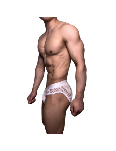 Брифы из сетчатого материала JM430