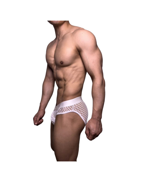 Брифы из сетчатого материала JM430