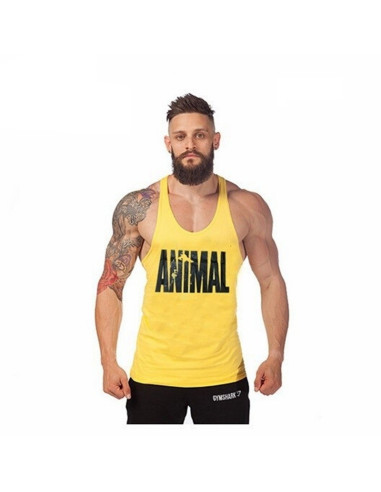 Майка мужская Animal Yellow 4010