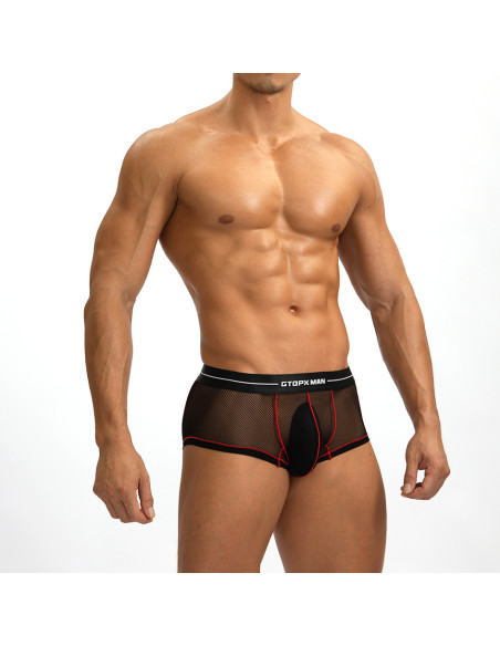 Сетчатые трусы мужские эротические GT82