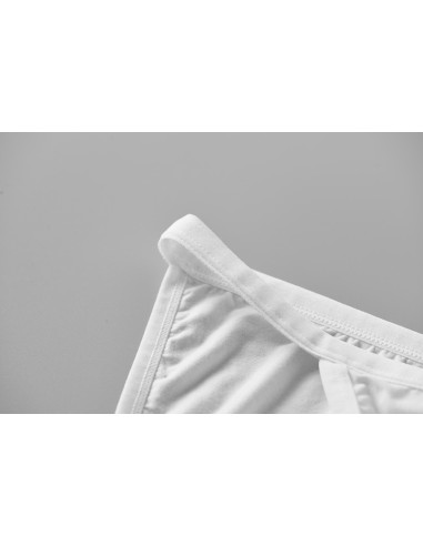 Стильное бельё с серебристой застёжкой GT88