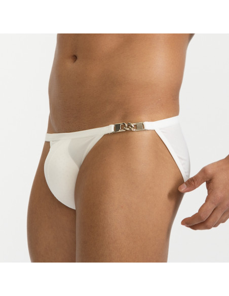 Стильное бельё с серебристой застёжкой GT88