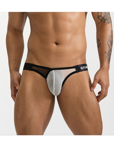 Мужские слипы из прозрачной сетки GT92