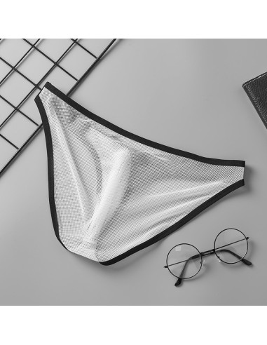 Мужские слипы из прозрачной сетки GT92