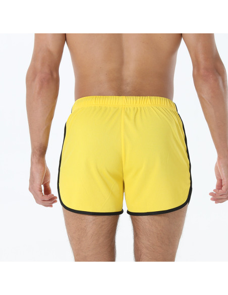 чоловічі короткі шорти для тренувань вигляд ззаду