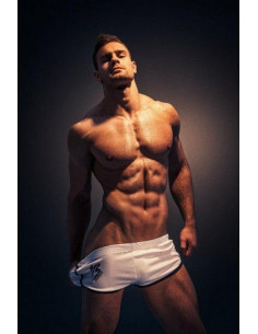 Короткие шорты мужские Seobean Circuit White лот 287