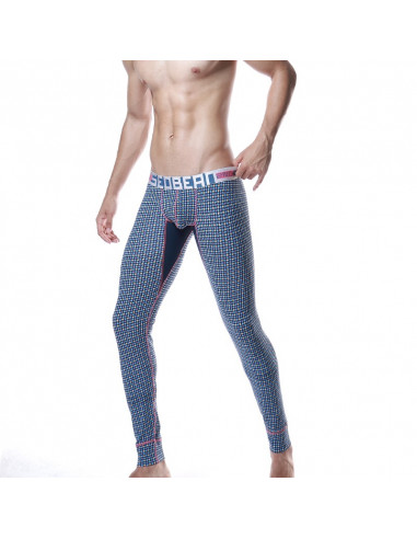 Мужские кальсоны подштанники Seobean Multi-Navy лот  828