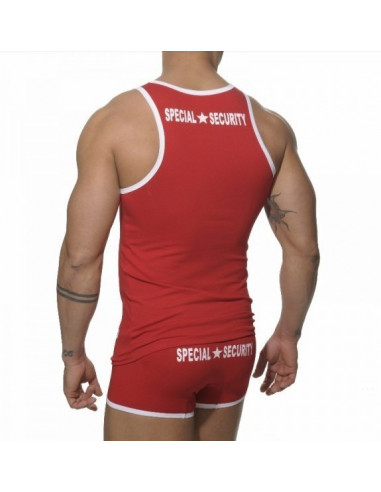 Стильная майка мужская Security Red лот 4000