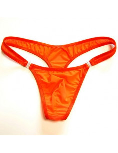 Стринги мужские Tiku Orange с застёжками лот 560