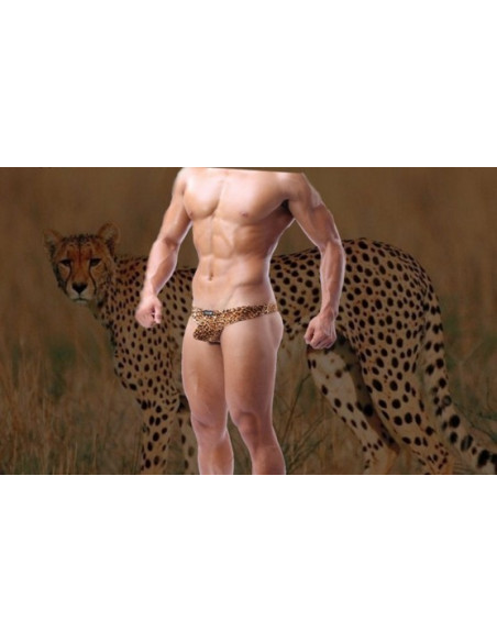 Леопардовые стринги Cockon лот 2005