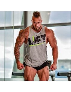 Майки мужские для бодибилдинга LIFT Gray лот 4004
