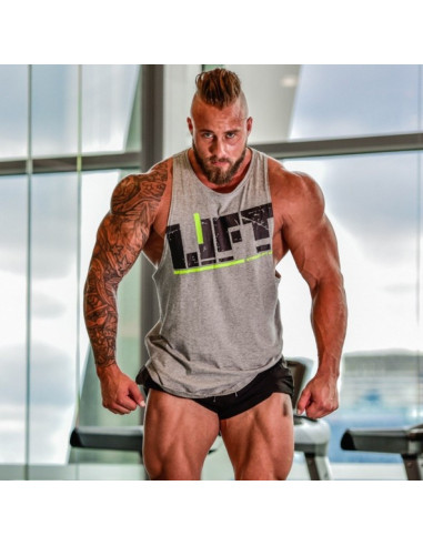 Майки чоловічі для бодібілдингу LIFT Gray лот 4004