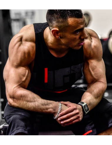 Модные мужские майки LIFT Black лот 4005