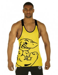 Майка мужская для спорта Gymshark Logo Red лот 4025