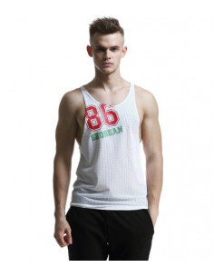 Майка для спорта сетчатая Seobean 86 Black лот 370