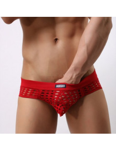 Сексуальное бельё мужское Holey Red лот 2038