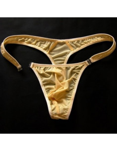 Стринги Киев Tiku Hot Biege с застёжками лот 2064