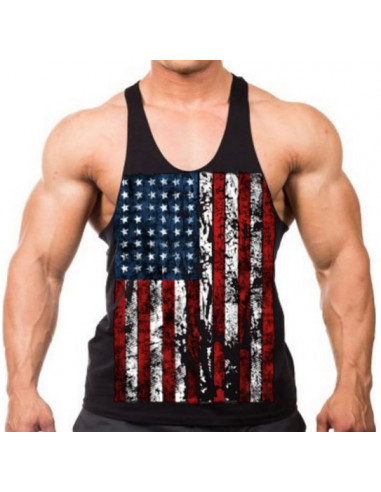 Спортивные майки USA Black лот 383