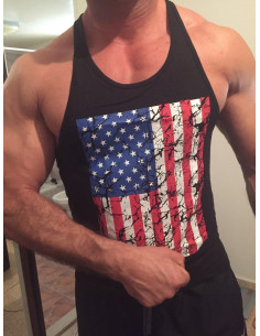 Спортивные майки USA Black лот 383