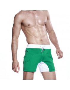 Шорты для фитнеса мужские Seobean Fitness Green лот 280 2