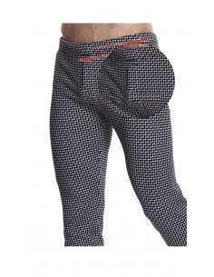 Кальсоны утеплённые Seobean Blue/Gray лот 831